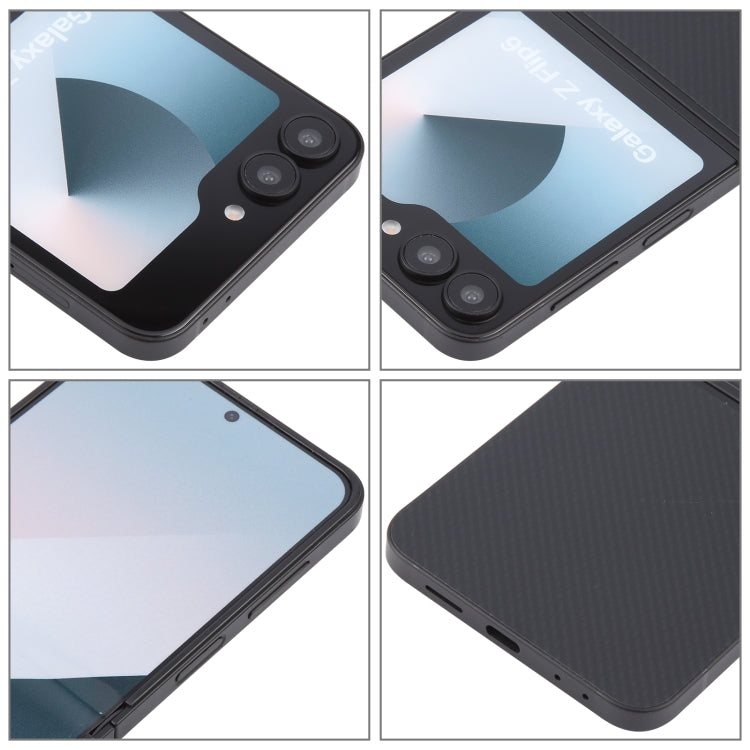 For Samsung Galaxy Z Flip6 Color Screen Non-Working Fake Dummy Display Model (Black)