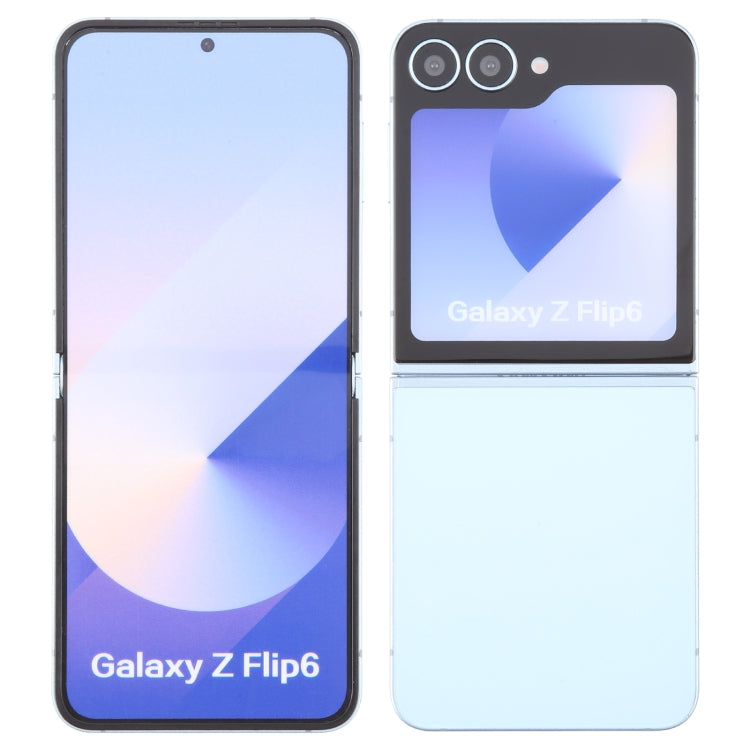 For Samsung Galaxy Z Flip6 Color Screen Non-Working Fake Dummy Display Model (Blue)