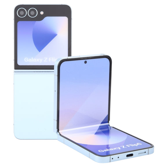 For Samsung Galaxy Z Flip6 Color Screen Non-Working Fake Dummy Display Model (Blue)