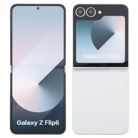 For Samsung Galaxy Z Flip6 Color Screen Non-Working Fake Dummy Display Model (White)
