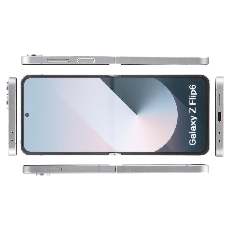 For Samsung Galaxy Z Flip6 Color Screen Non-Working Fake Dummy Display Model (White)