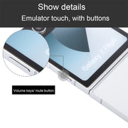 For Samsung Galaxy Z Flip6 Color Screen Non-Working Fake Dummy Display Model (White)