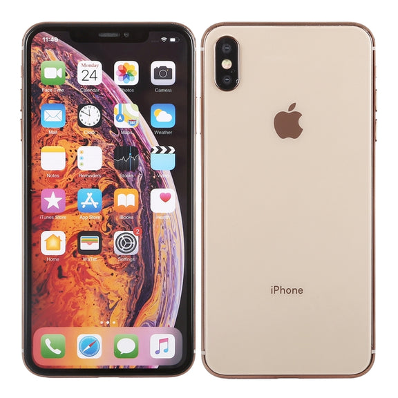 For iPhone XS Max Color Screen Non-Working Fake Dummy Display Model (Gold)