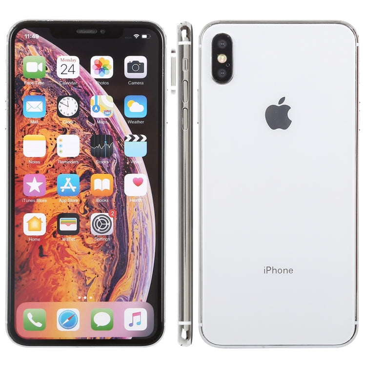 For iPhone XS Max Color Screen Non-Working Fake Dummy Display Model (White)