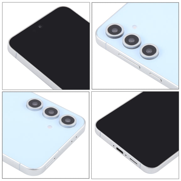 For Samsung Galaxy S24 FE 5G Black Screen Non-Working Fake Dummy Display Model (Blue)