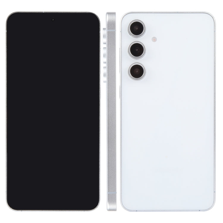 For Samsung Galaxy S24 FE 5G Black Screen Non-Working Fake Dummy Display Model (White)