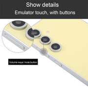 For Samsung Galaxy S24 FE 5G Black Screen Non-Working Fake Dummy Display Model (Yellow)