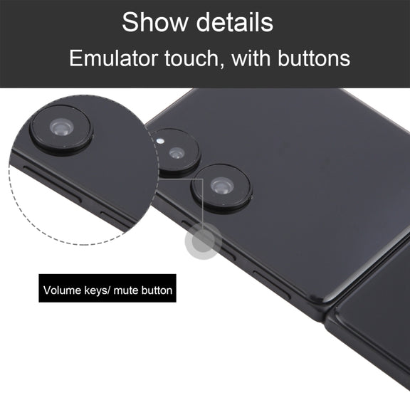 For Xiaomi MIX Flip Black Screen Non-Working Fake Dummy Display Model (Black)