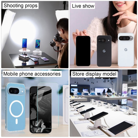 For Google Pixel 9 Black Screen Non-Working Fake Dummy Display Model (Porcelain)