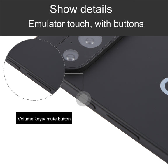 For Google Pixel 9 Pro Black Screen Non-Working Fake Dummy Display Model (Obsidian)