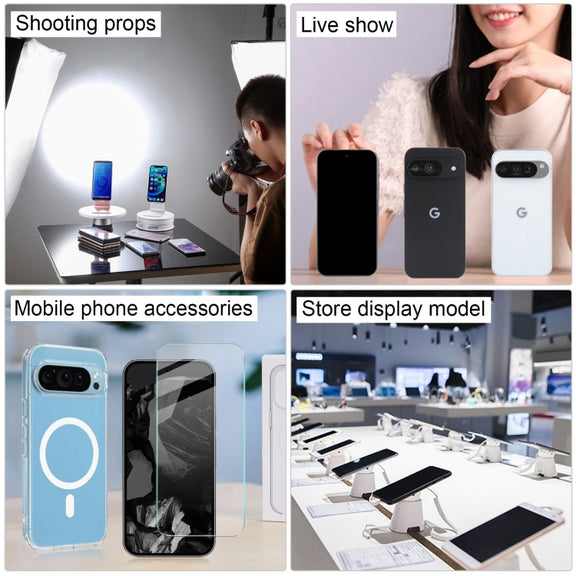 For Google Pixel 9 Pro Black Screen Non-Working Fake Dummy Display Model (Obsidian)
