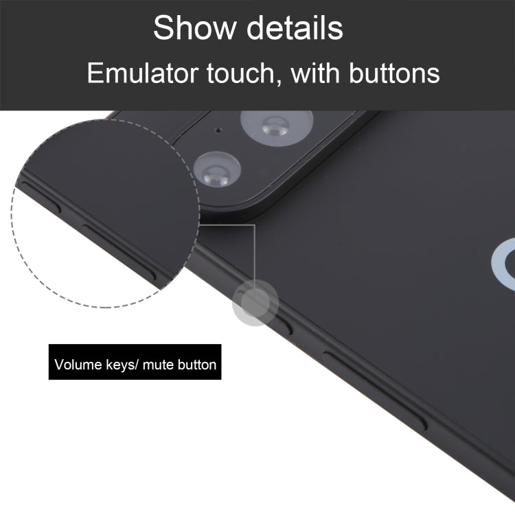 For Google Pixel 9 Pro XL Black Screen Non-Working Fake Dummy Display Model (Obsidian)