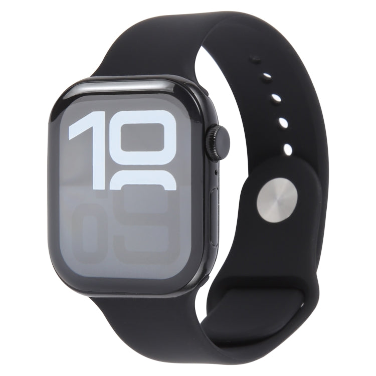 For Apple Watch Series 10 42mm Color Screen Non-Working Fake Dummy Display Model (Black)