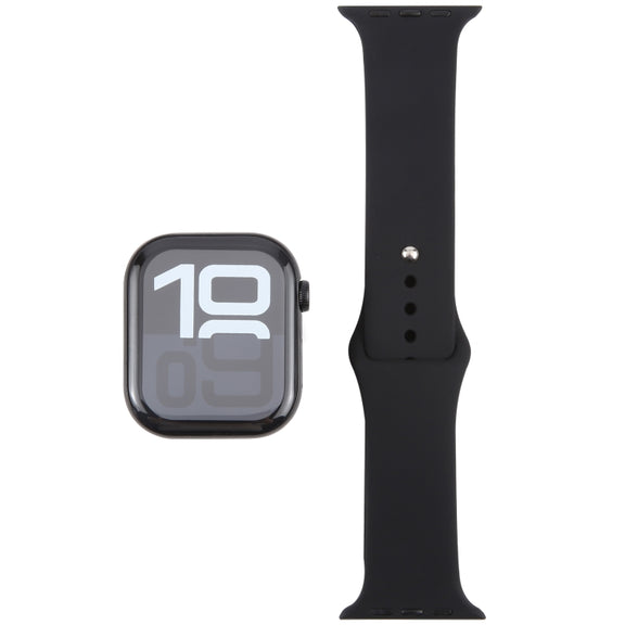 For Apple Watch Series 10 46mm Color Screen Non-Working Fake Dummy Display Model (Black)
