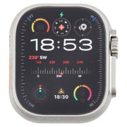 For Apple Watch Ultra 2 49mm Color Screen Non-Working Fake Dummy Display Model (Beige White)