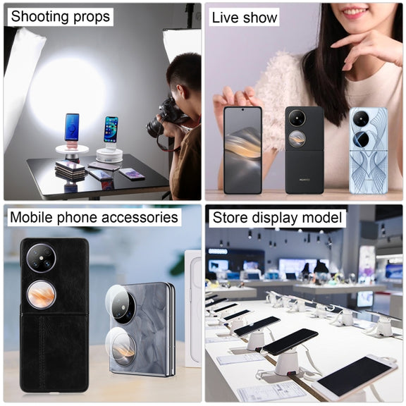 For Huawei Pocket 2 Black Screen Non-Working Fake Dummy Display Model (Black)