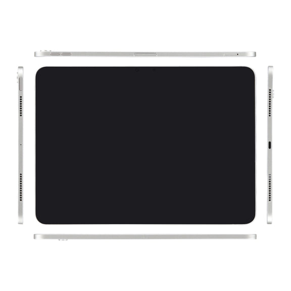 For iPad Air 11 2024 Black Screen Non-Working Fake Dummy Display Model (Silver)