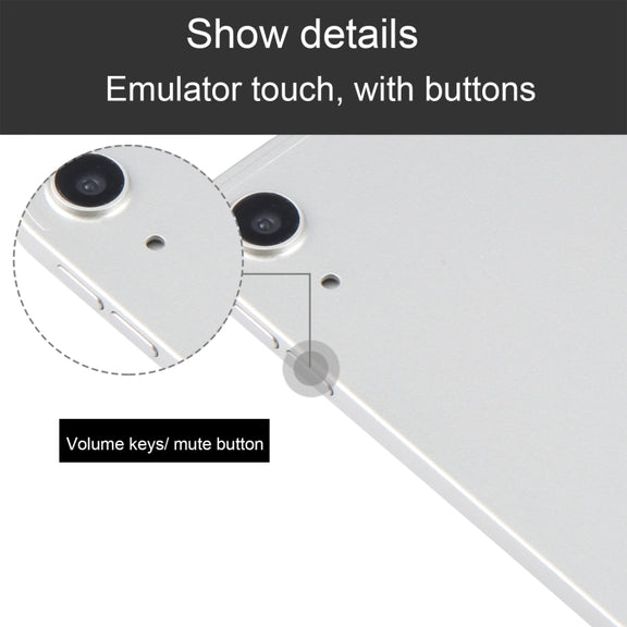 For iPad Air 11 2024 Black Screen Non-Working Fake Dummy Display Model (Silver)