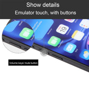 For iPhone 16 Color Screen Non-Working Fake Dummy Display Model (Black)
