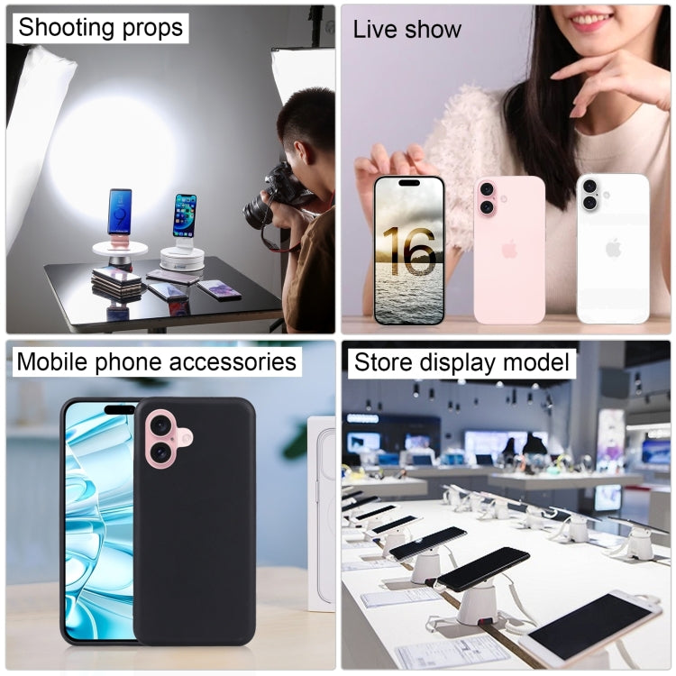 For iPhone 16 Color Screen Non-Working Fake Dummy Display Model (White)