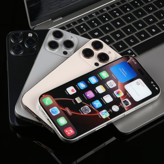 For iPhone 16 Pro Max Color Screen Non-Working Fake Dummy Display Model (White)