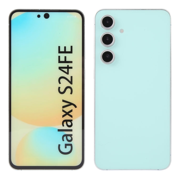 For Samsung Galaxy S24 FE 5G Color Screen Non-Working Fake Dummy Display Model (Mint)