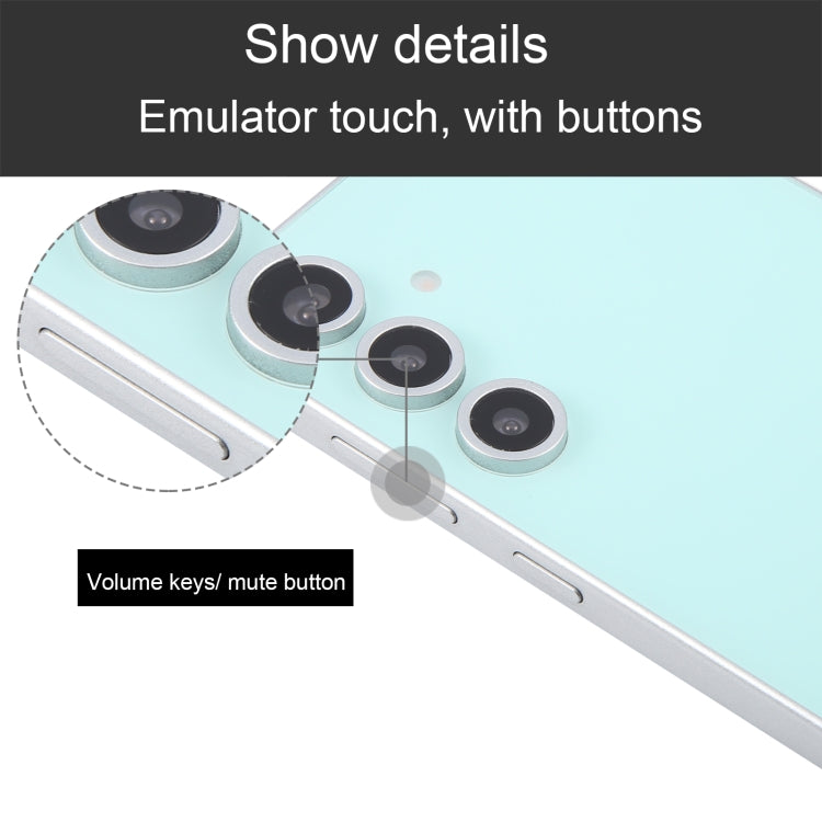 For Samsung Galaxy S24 FE 5G Color Screen Non-Working Fake Dummy Display Model (Mint)