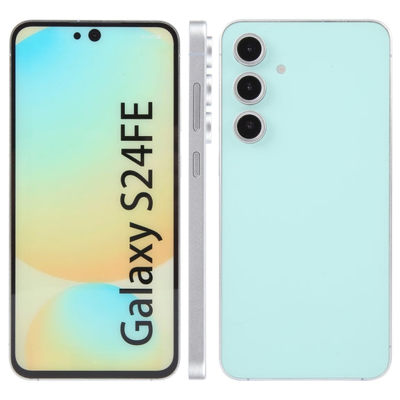 For Samsung Galaxy S24 FE 5G Color Screen Non-Working Fake Dummy Display Model (Mint)
