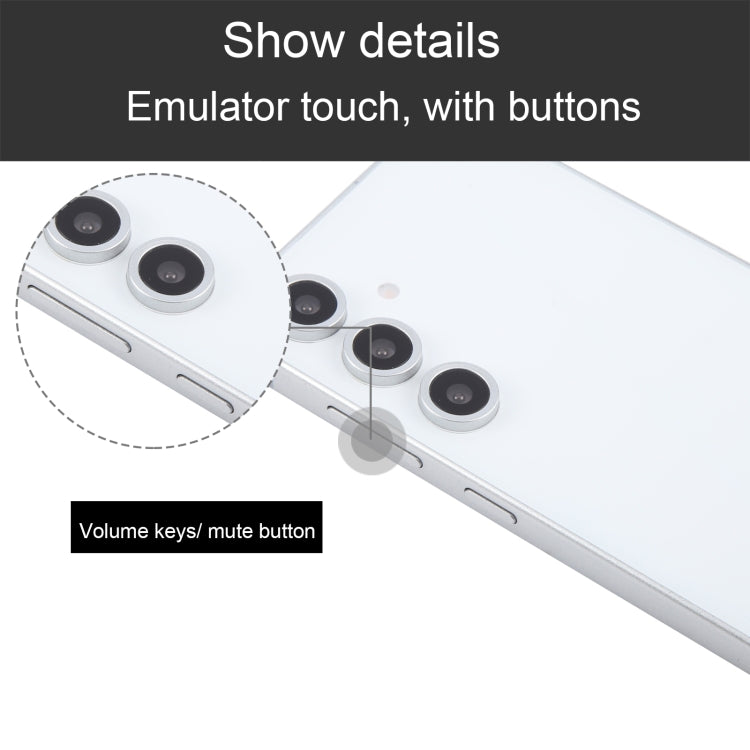 For Samsung Galaxy S24 FE 5G Color Screen Non-Working Fake Dummy Display Model (White)