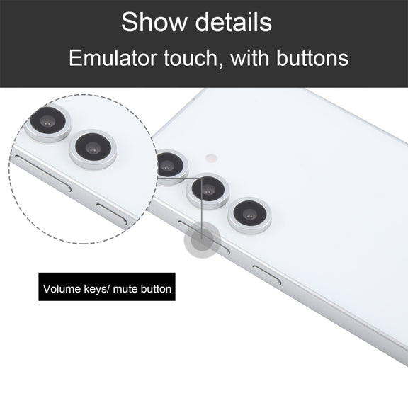For Samsung Galaxy S24 FE 5G Color Screen Non-Working Fake Dummy Display Model (White)