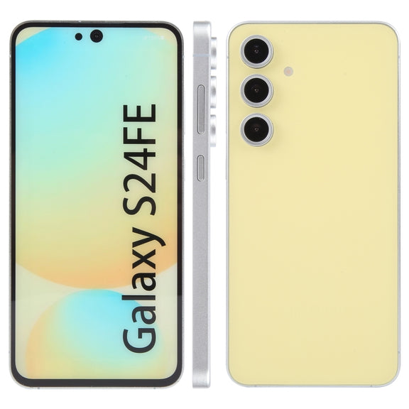 For Samsung Galaxy S24 FE 5G Color Screen Non-Working Fake Dummy Display Model (Yellow)