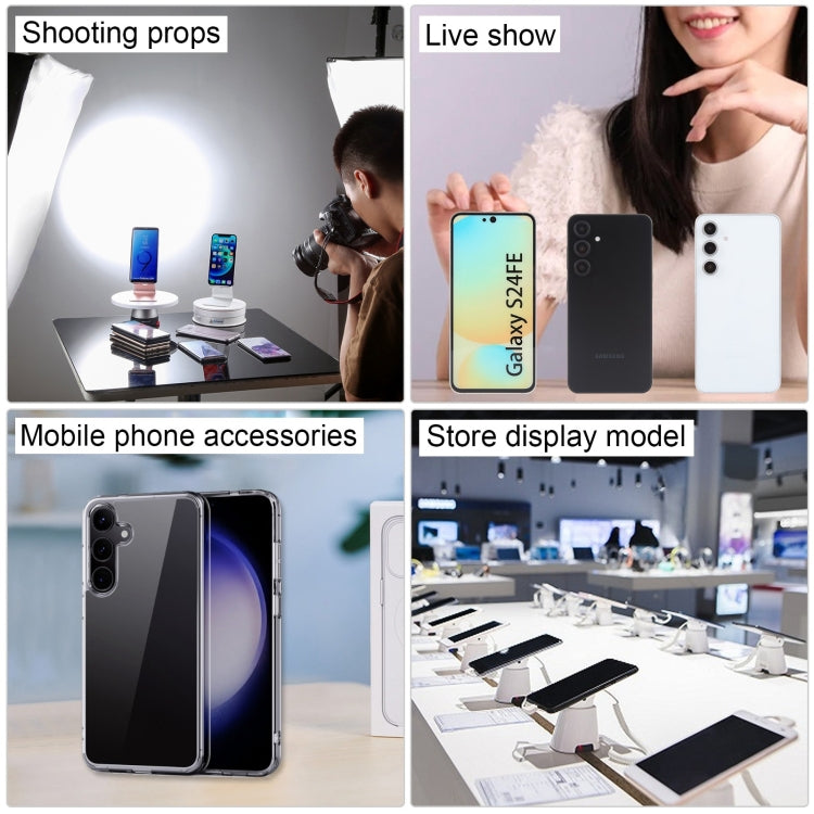 For Samsung Galaxy S24 FE 5G Color Screen Non-Working Fake Dummy Display Model (Graphite)