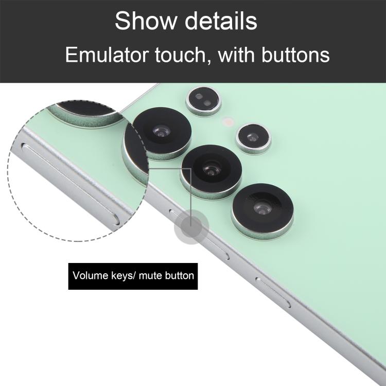 For Samsung Galaxy S25 Ultra 5G Black Screen Non-Working Fake Dummy Display Model (Green)
