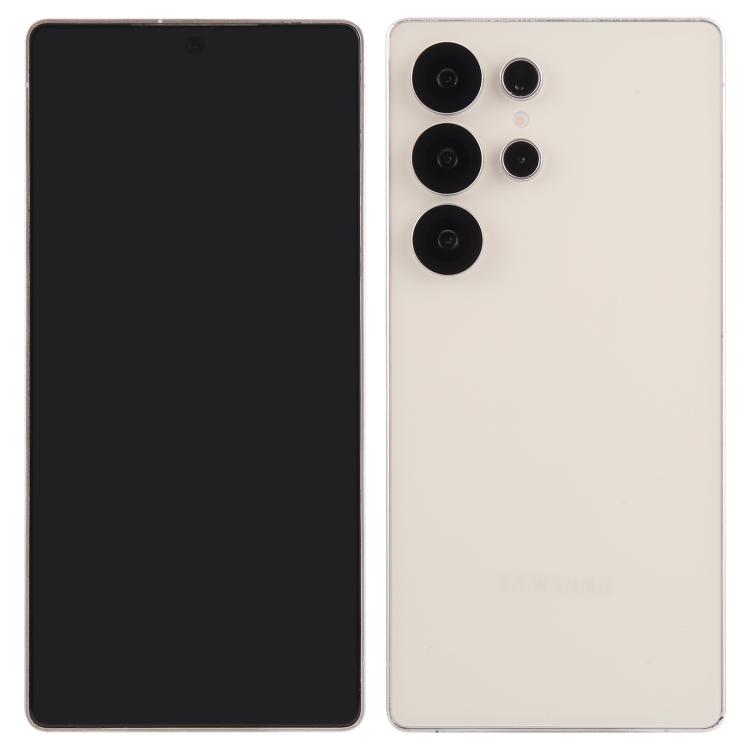 For Samsung Galaxy S25 Ultra 5G Black Screen Non-Working Fake Dummy Display Model (Gold)