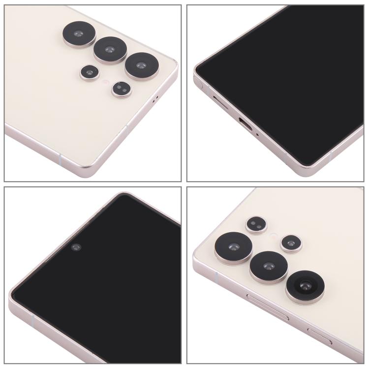 For Samsung Galaxy S25 Ultra 5G Black Screen Non-Working Fake Dummy Display Model (Gold)