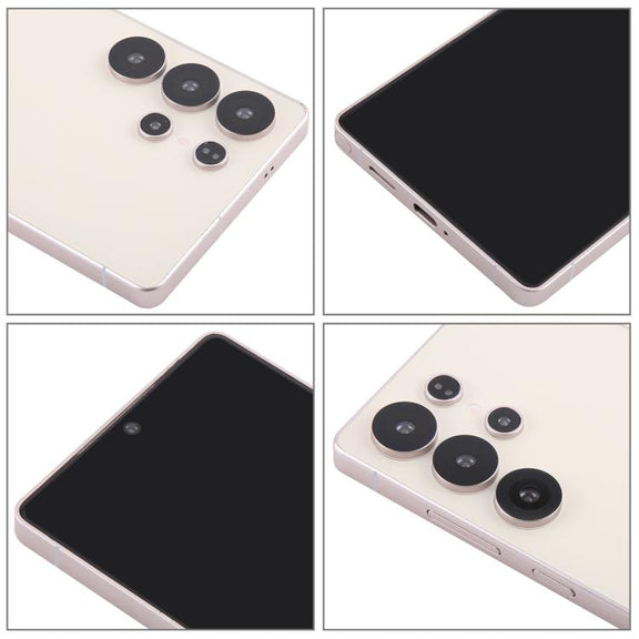 For Samsung Galaxy S25 Ultra 5G Black Screen Non-Working Fake Dummy Display Model (Gold)