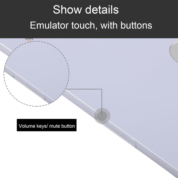 For iPad mini  2024 Black Screen Non-Working Fake Dummy Display Model (Purple)