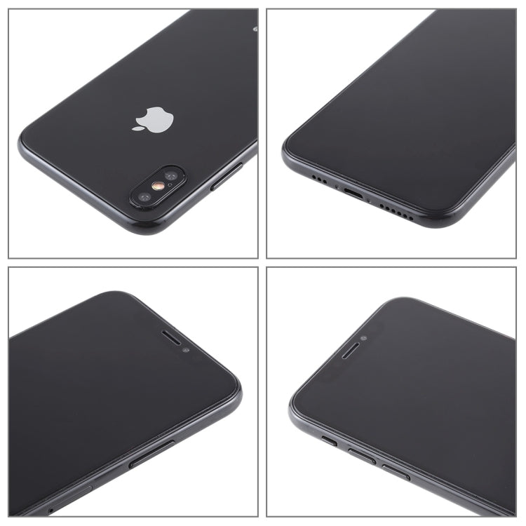 For iPhone XS Dark Screen Non-Working Fake Dummy Display Model (Black)