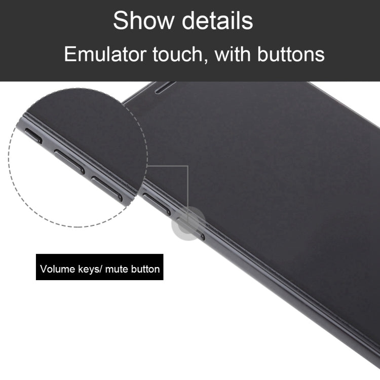 For iPhone XS Dark Screen Non-Working Fake Dummy Display Model (Black)