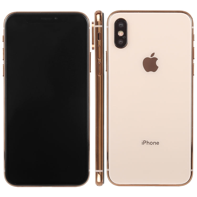For iPhone XS Dark Screen Non-Working Fake Dummy Display Model (Gold)