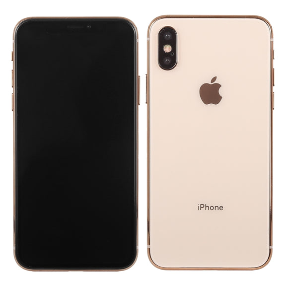 For iPhone XS Dark Screen Non-Working Fake Dummy Display Model (Gold)