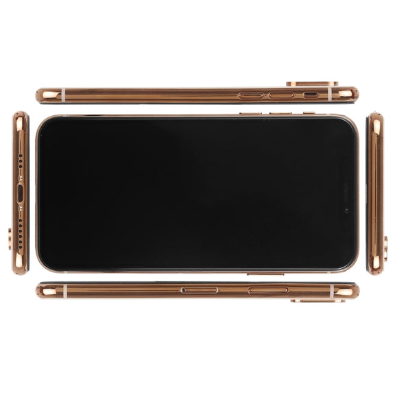 For iPhone XS Dark Screen Non-Working Fake Dummy Display Model (Gold)
