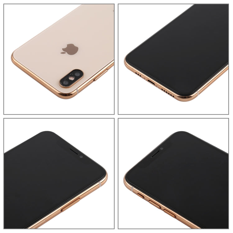 For iPhone XS Dark Screen Non-Working Fake Dummy Display Model (Gold)