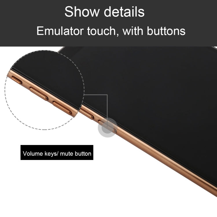 For iPhone XS Dark Screen Non-Working Fake Dummy Display Model (Gold)