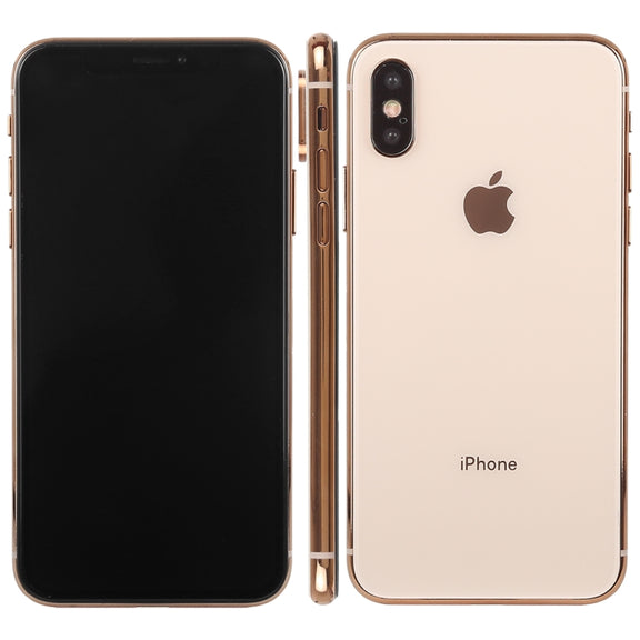 For iPhone XS Dark Screen Non-Working Fake Dummy Display Model (Gold)