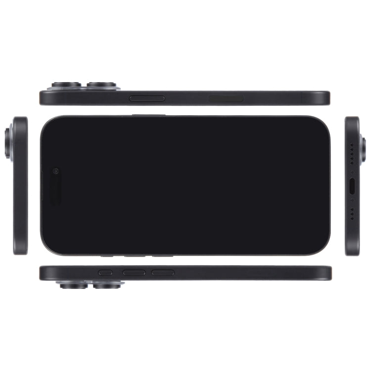 For iPhone 16 Plus Black Screen Non-Working Fake Dummy Display Model (Black)