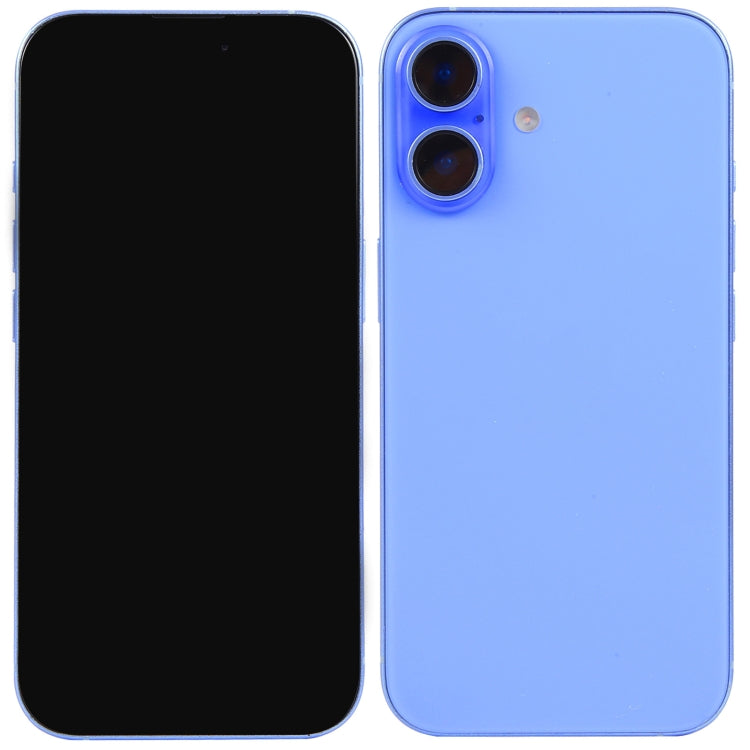 For iPhone 16 Plus Black Screen Non-Working Fake Dummy Display Model (Ultramarine)
