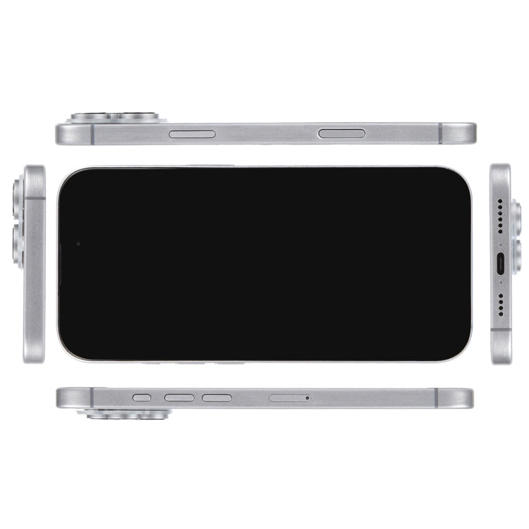 For iPhone 16 Pro Black Screen Non-Working Fake Dummy Display Model (Natural)