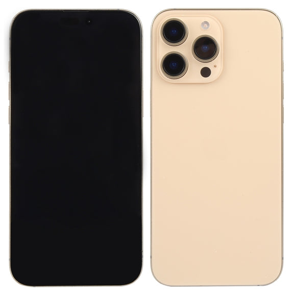 For iPhone 16 Pro Black Screen Non-Working Fake Dummy Display Model (Desert)