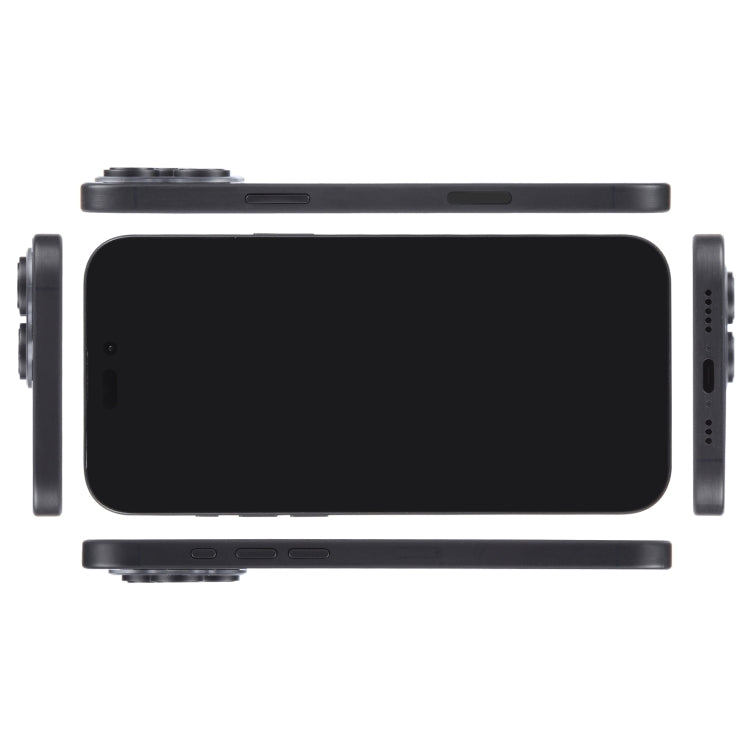 For iPhone 16 Pro Max Black Screen Non-Working Fake Dummy Display Model (Black)